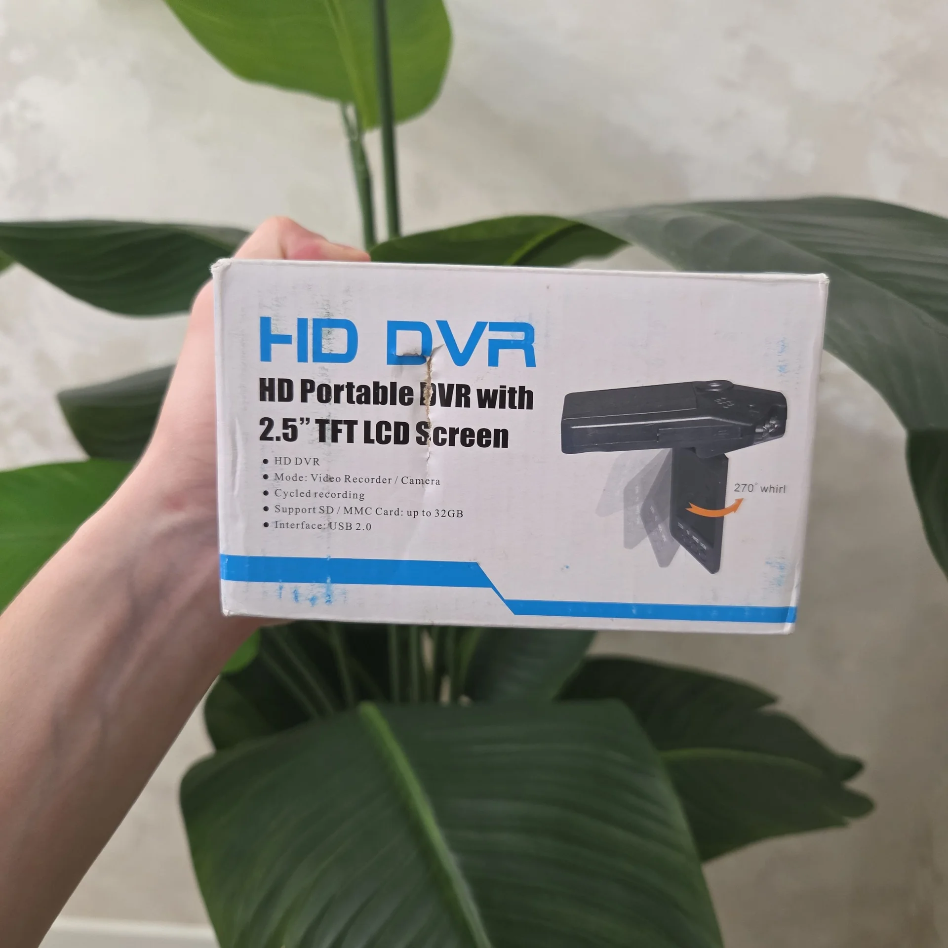 Видеорегистратор HD DVR с экраном 2.5" USB 2.0 ⚡ - миниатюра 2