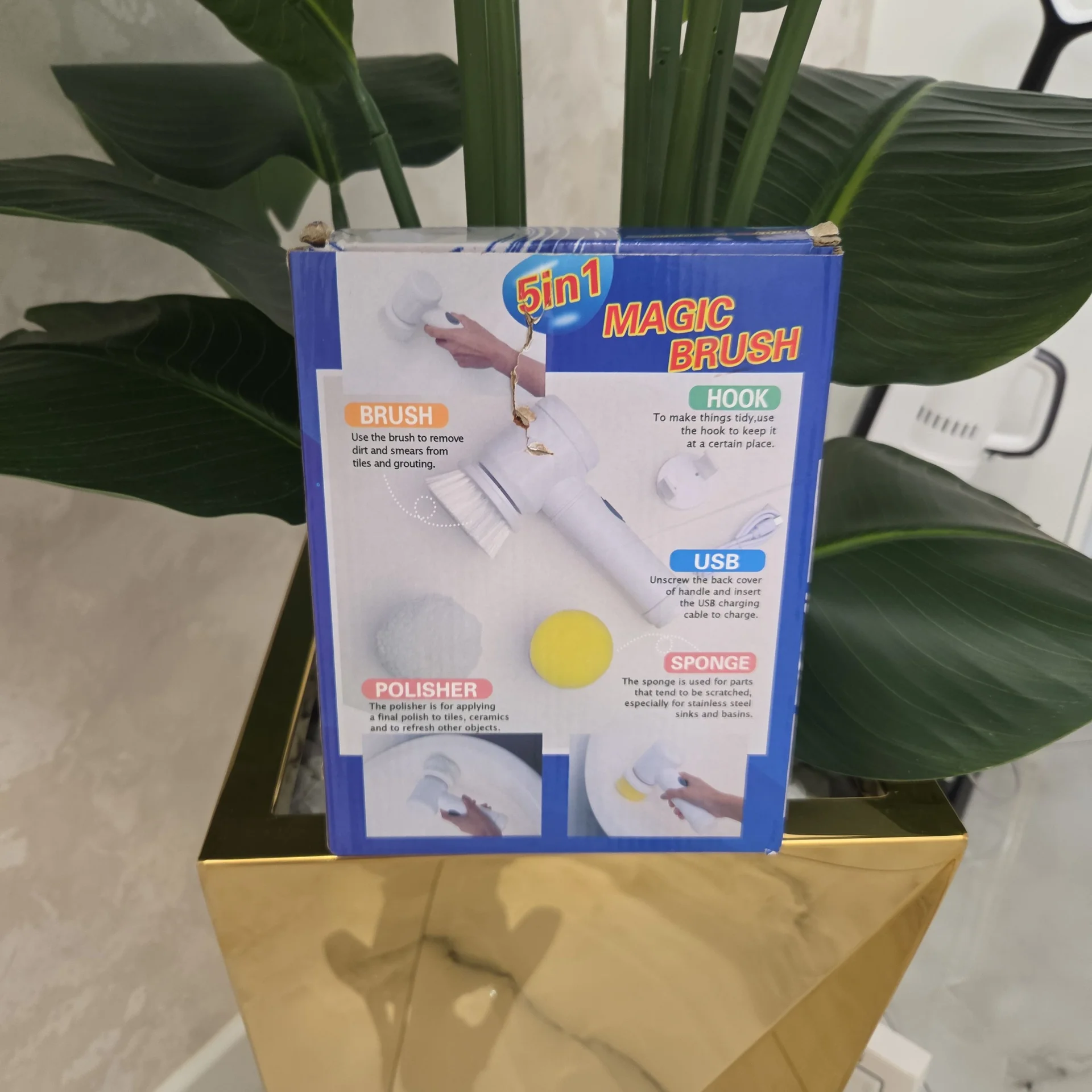 🧹 Электрическая щётка 5 в 1 — Magic Brush - миниатюра 2