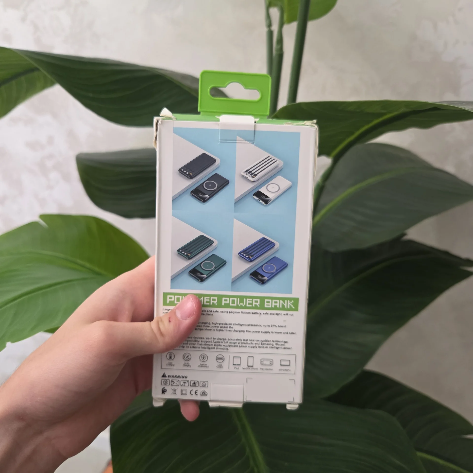 🔋 Power Bank 50 000 мАч — Встроенные провода - миниатюра 2