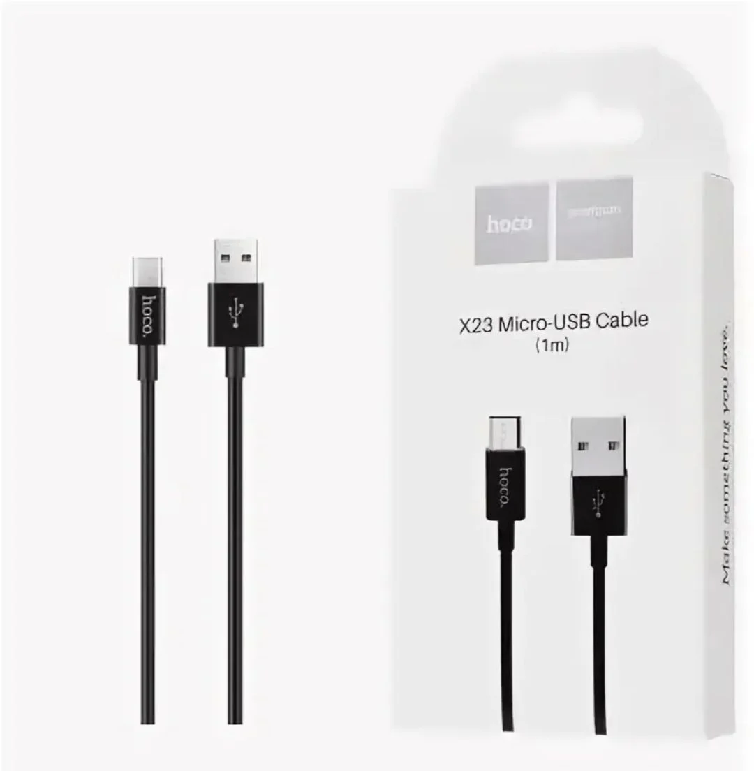 Шнур/Кабель x23 Micro USB Cable hoco premium - миниатюра 3