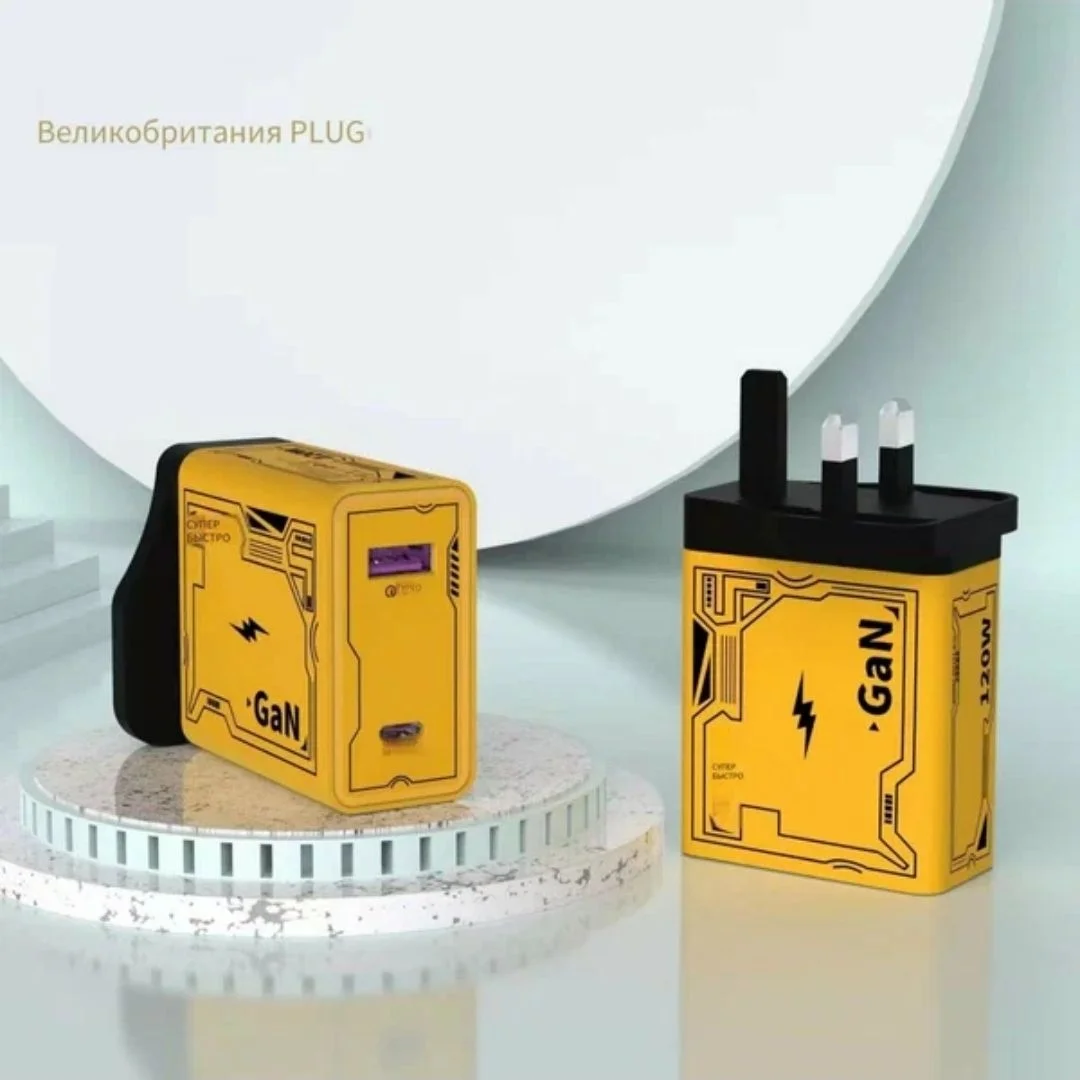 Блок питания Adapter 120 Вт на любой смартфон - миниатюра 4