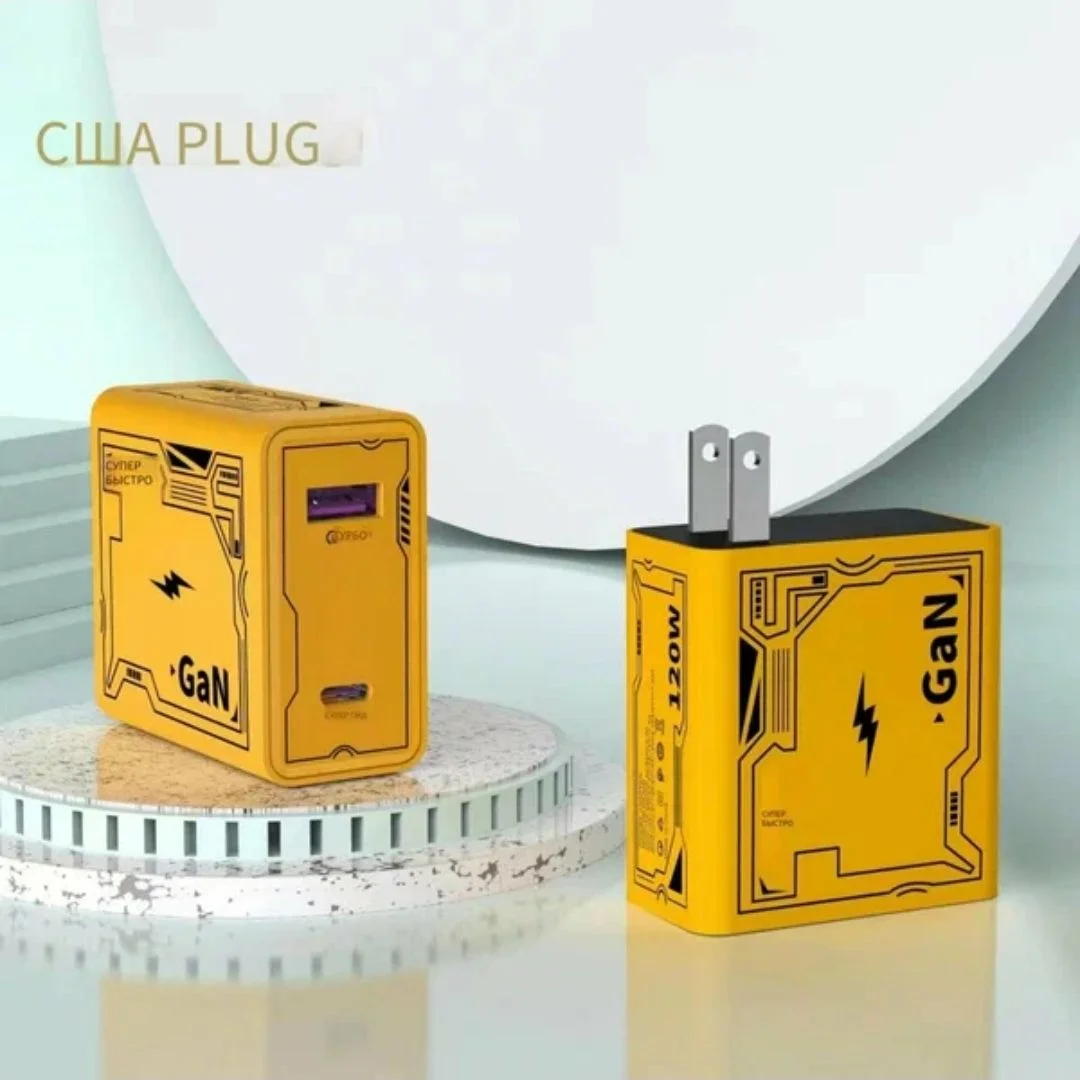 Блок питания Adapter 120 Вт на любой смартфон - миниатюра 5