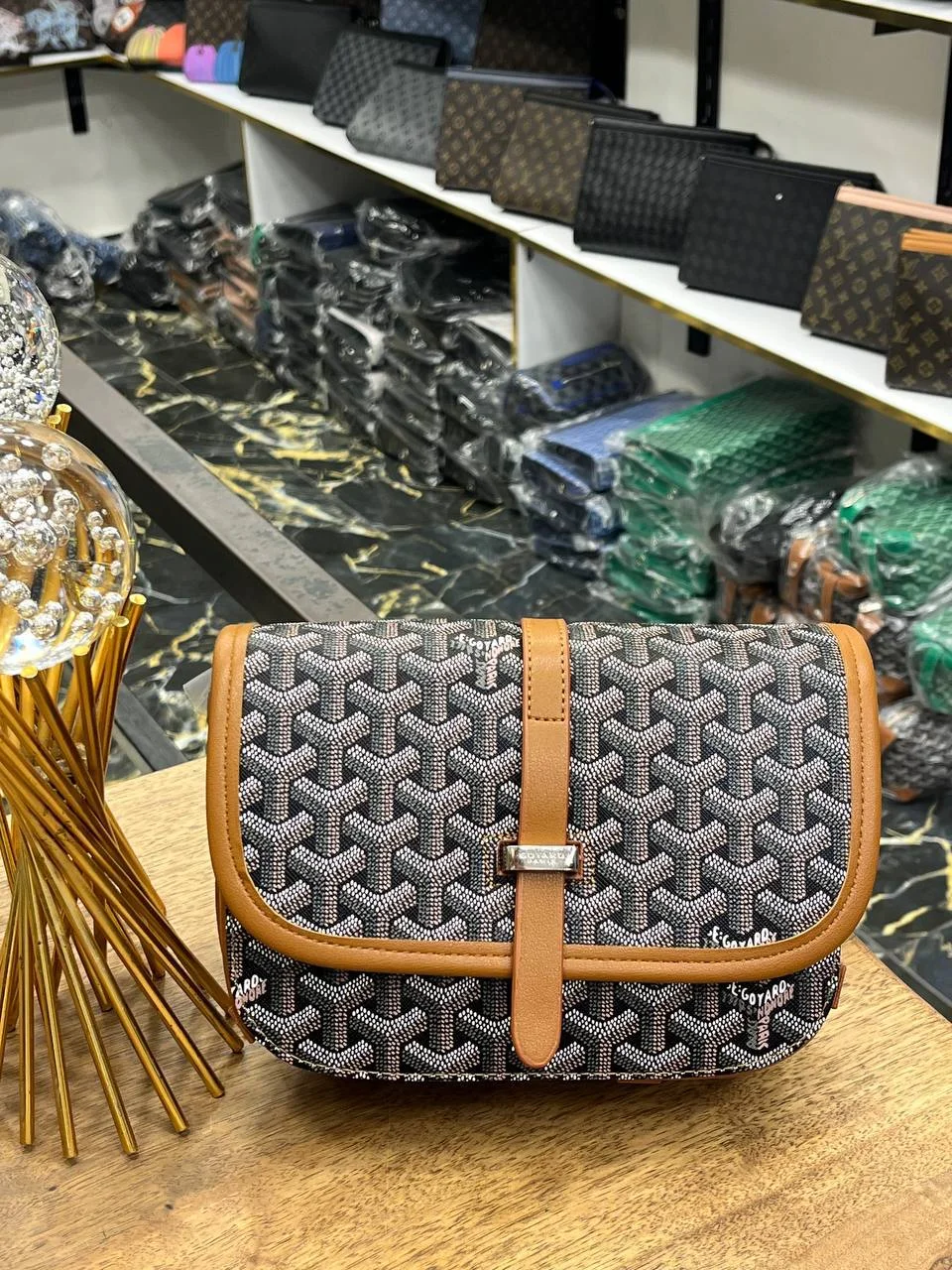 Сумка клатч Goyard - миниатюра 3