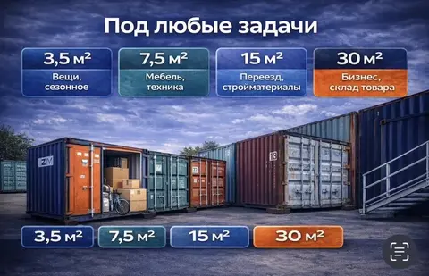 Аренда ячейки под склад