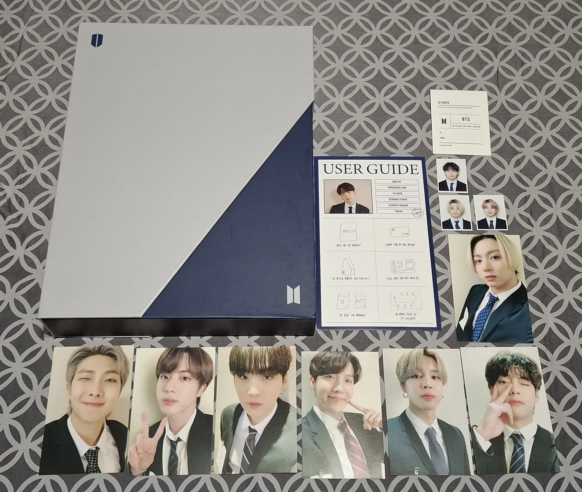 Bts membership kit - миниатюра 4