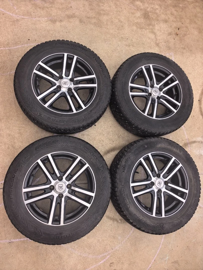 Комплект колес 4х100, r15 195x65 - миниатюра 2