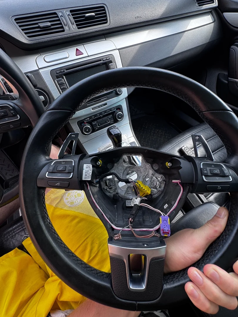 Руль VW Passat B6, B7, CC - миниатюра 4