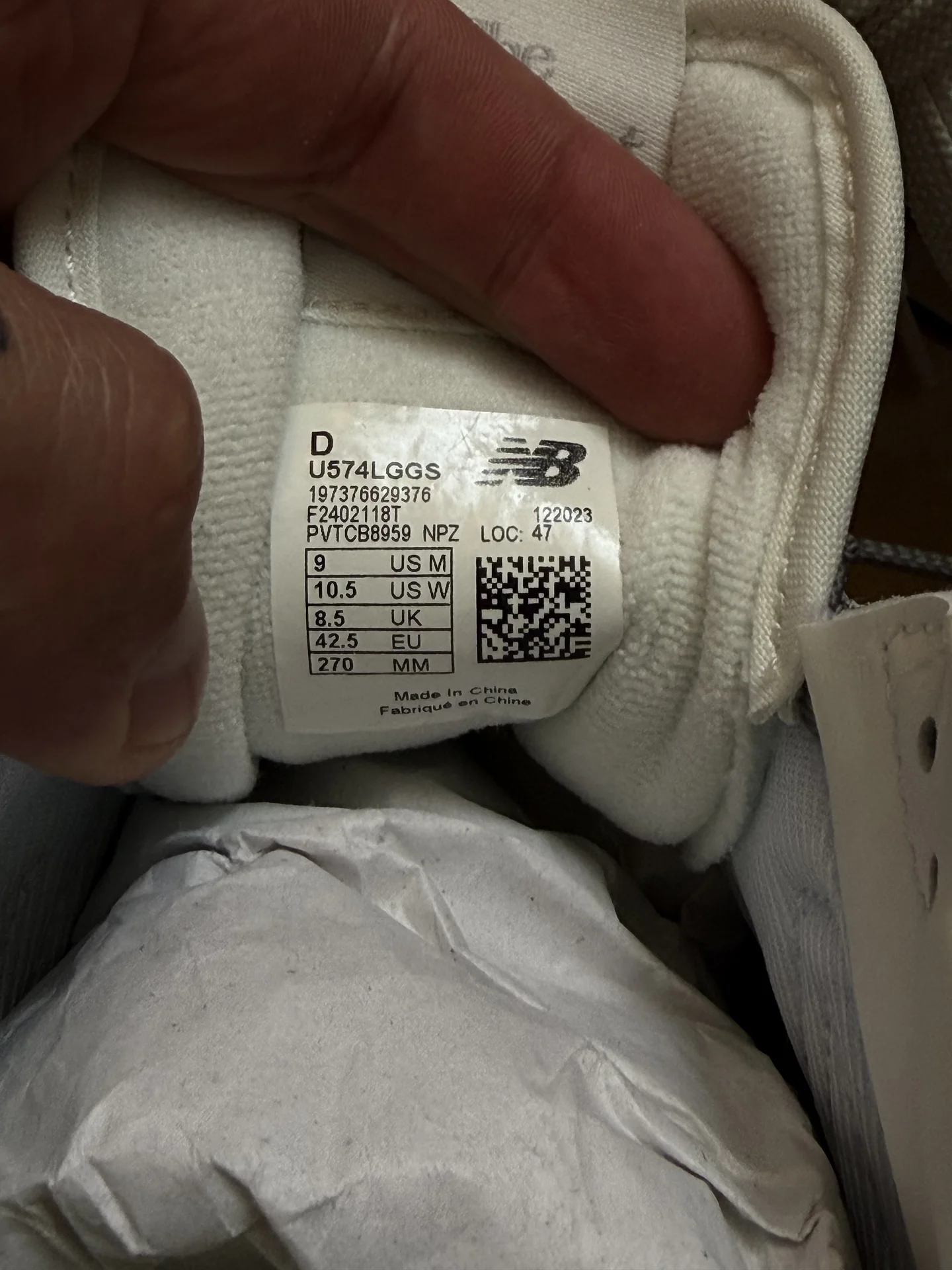 Кроссовки New balance 574 Legacy 42.5eu Оригинал - миниатюра 3