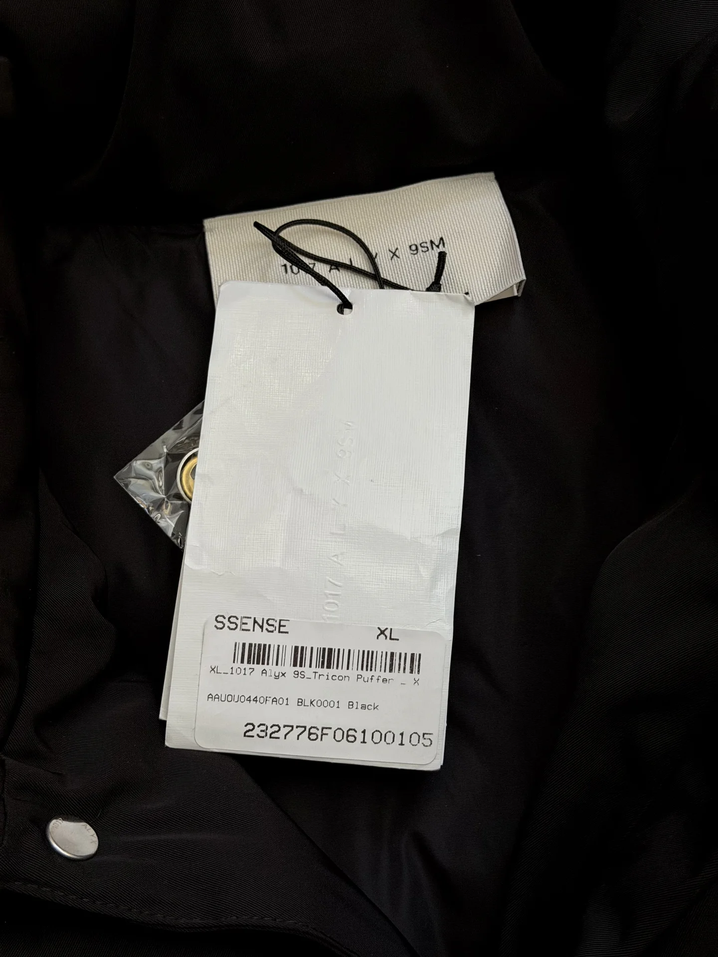 Куртка 1017 Alyx 9SM Tricon Puffer Jacket Оригинал - миниатюра 8