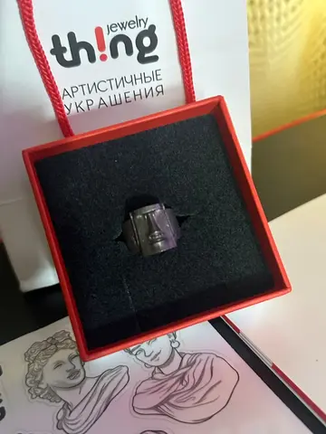 Серебренное кольцо MUA