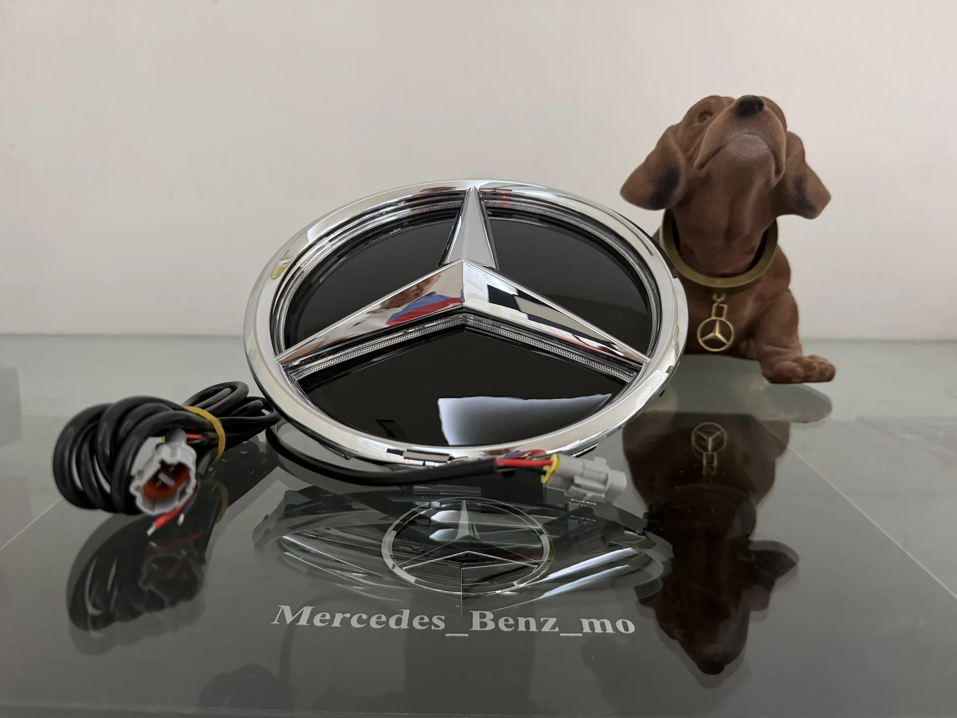 эмблема с подсветкой Mercedes Benz - миниатюра 7