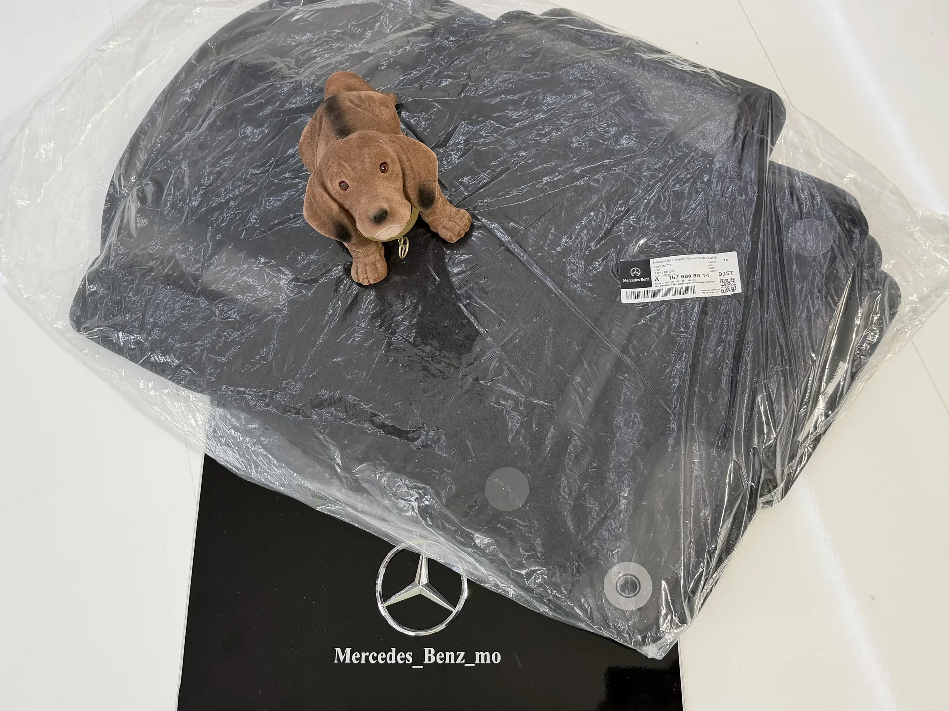 оригинальные коврики Mercedes Benz GLE, высокий во - миниатюра 6