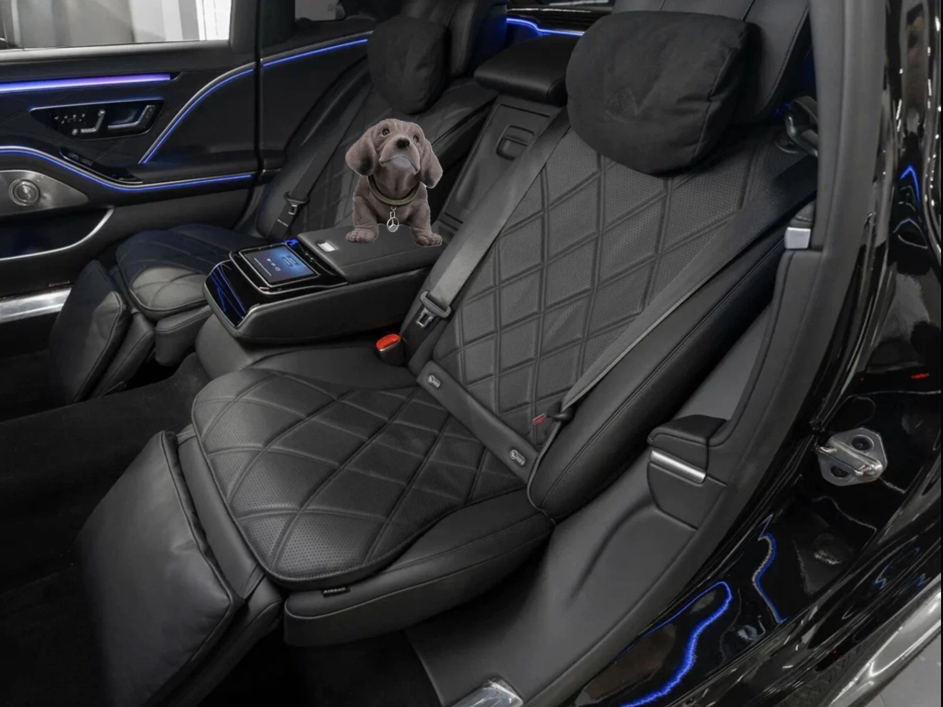 подушки на подголовник с обогревом для Mercedes - миниатюра 8