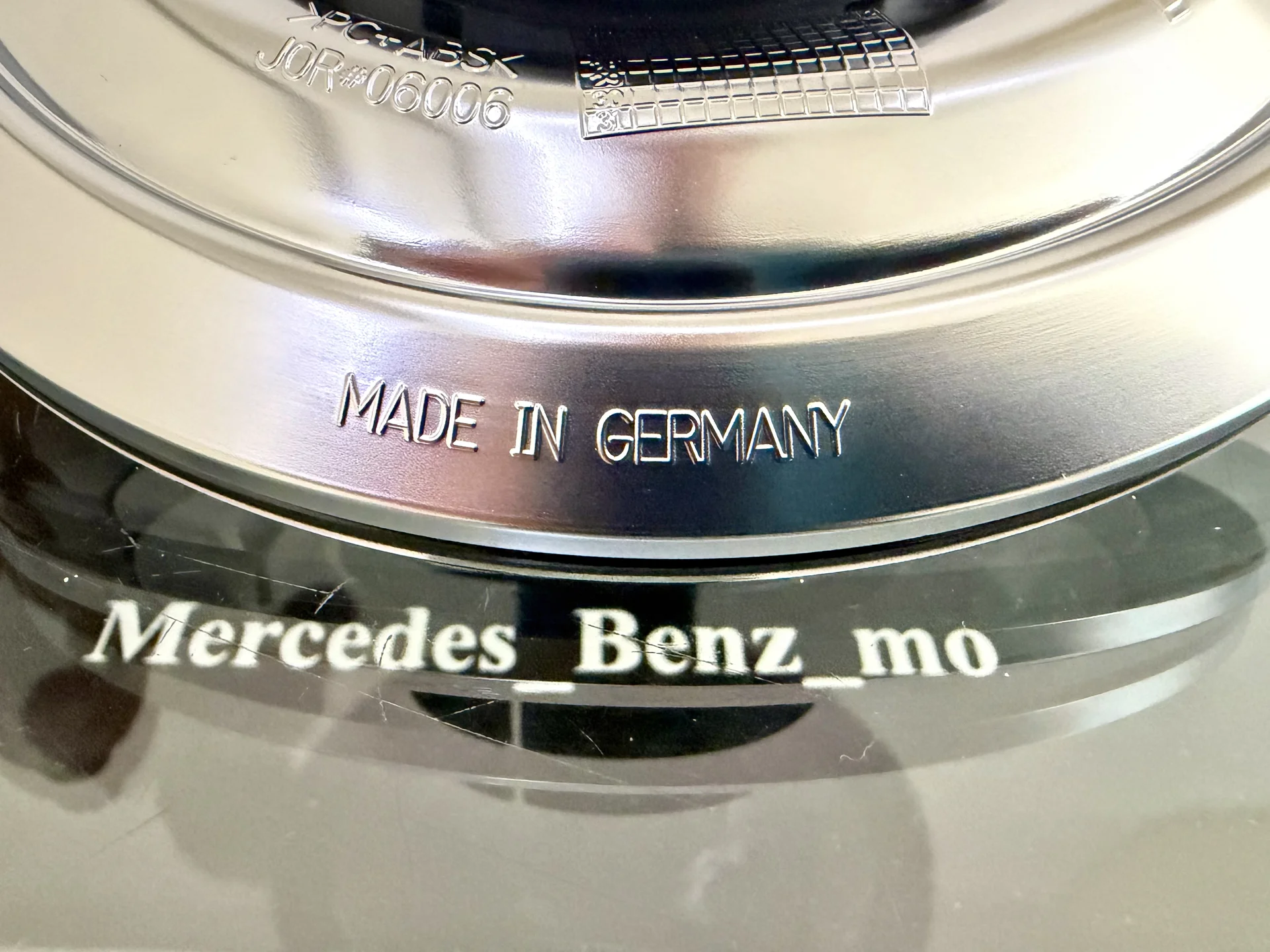 оригинальные колпаки ступицы для дисков mercedes - миниатюра 5