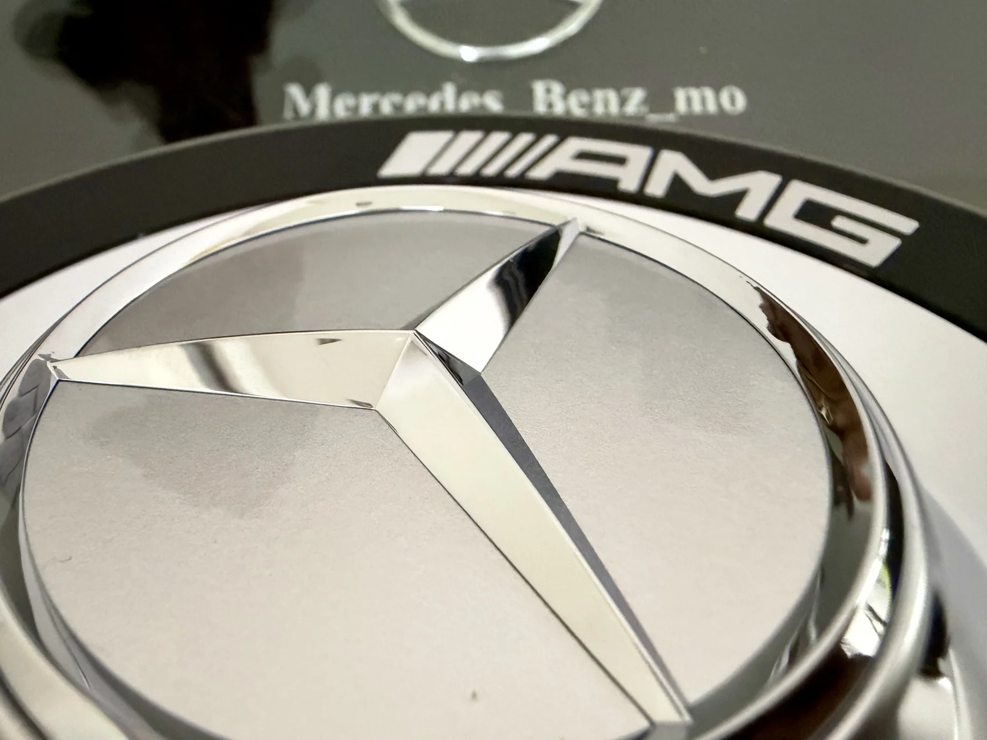 оригинальные колпаки ступицы для дисков mercedes - миниатюра 7