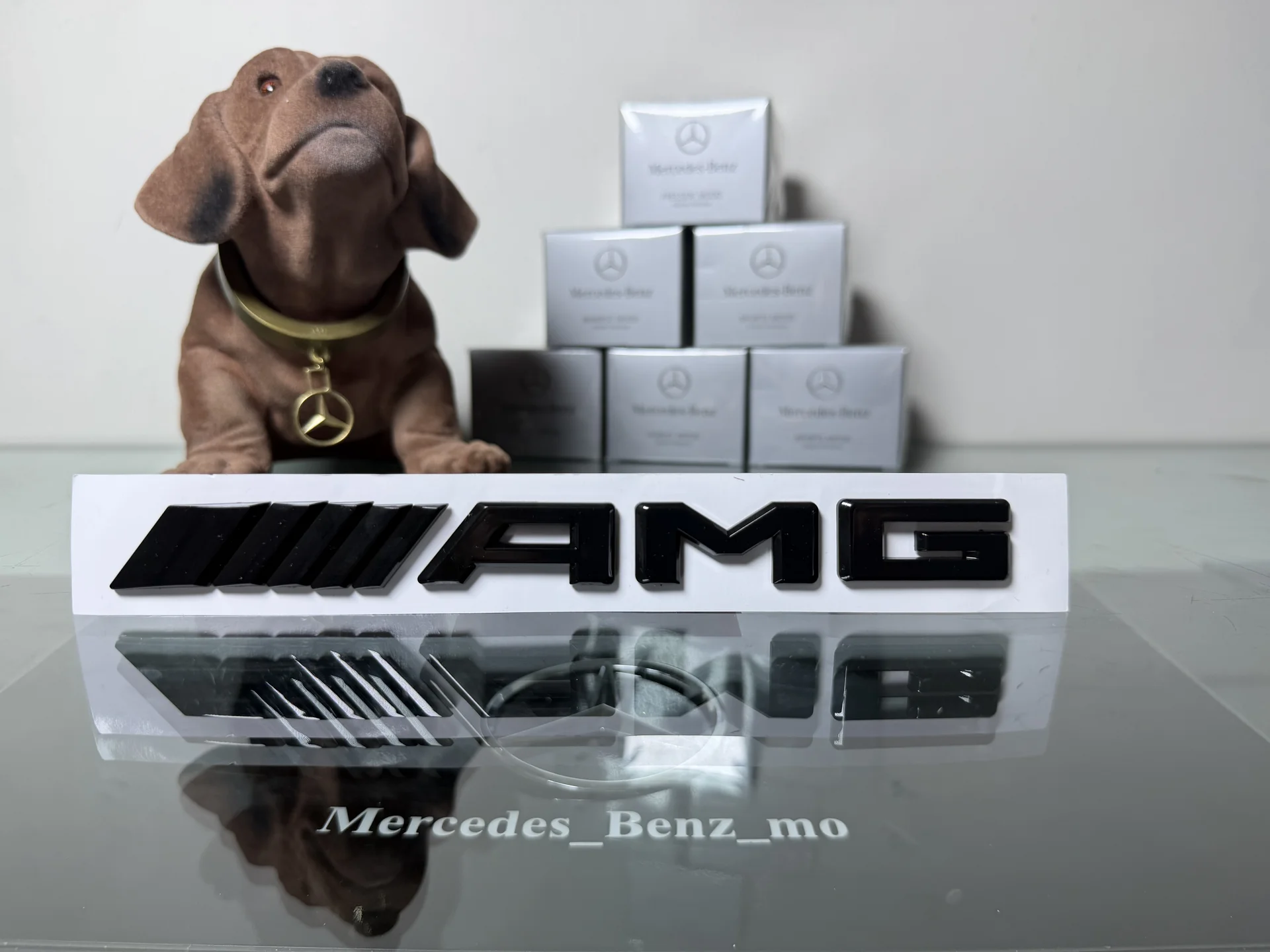 шильдик AMG Mercedes Benz нв крышку багажника - миниатюра 6