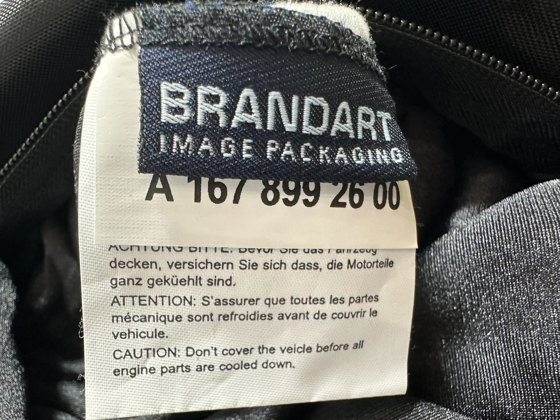 оригинальный тент - чехол AMG Mercedes Benz GLE - миниатюра 7