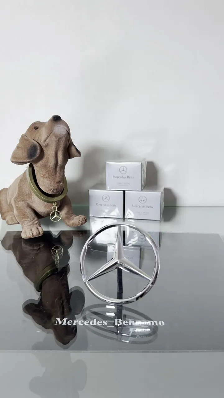 эмблема на крышку багажника Mercedes Benz - видео 4