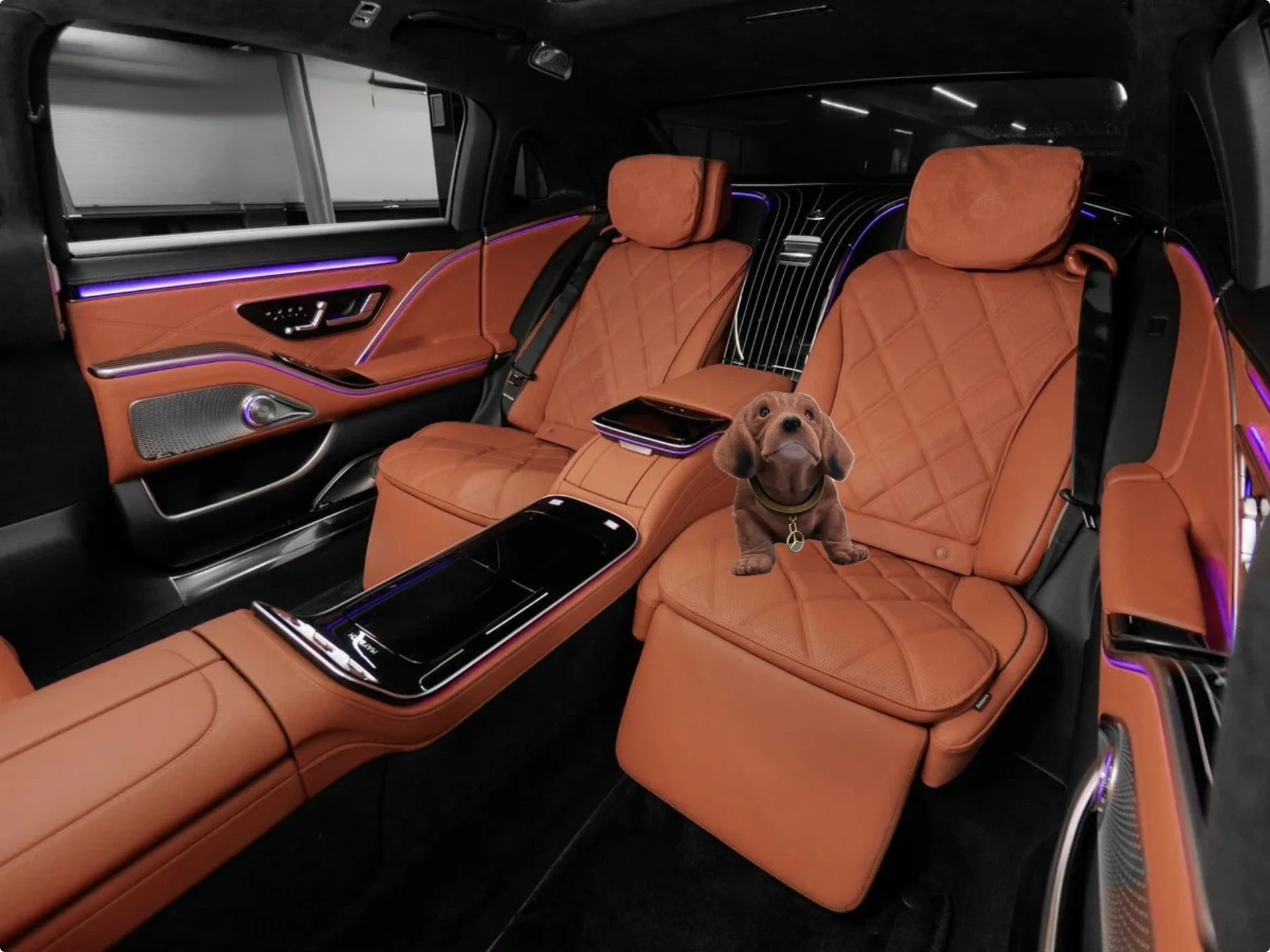оригинальные подушки Mercedes Maybach - миниатюра 9