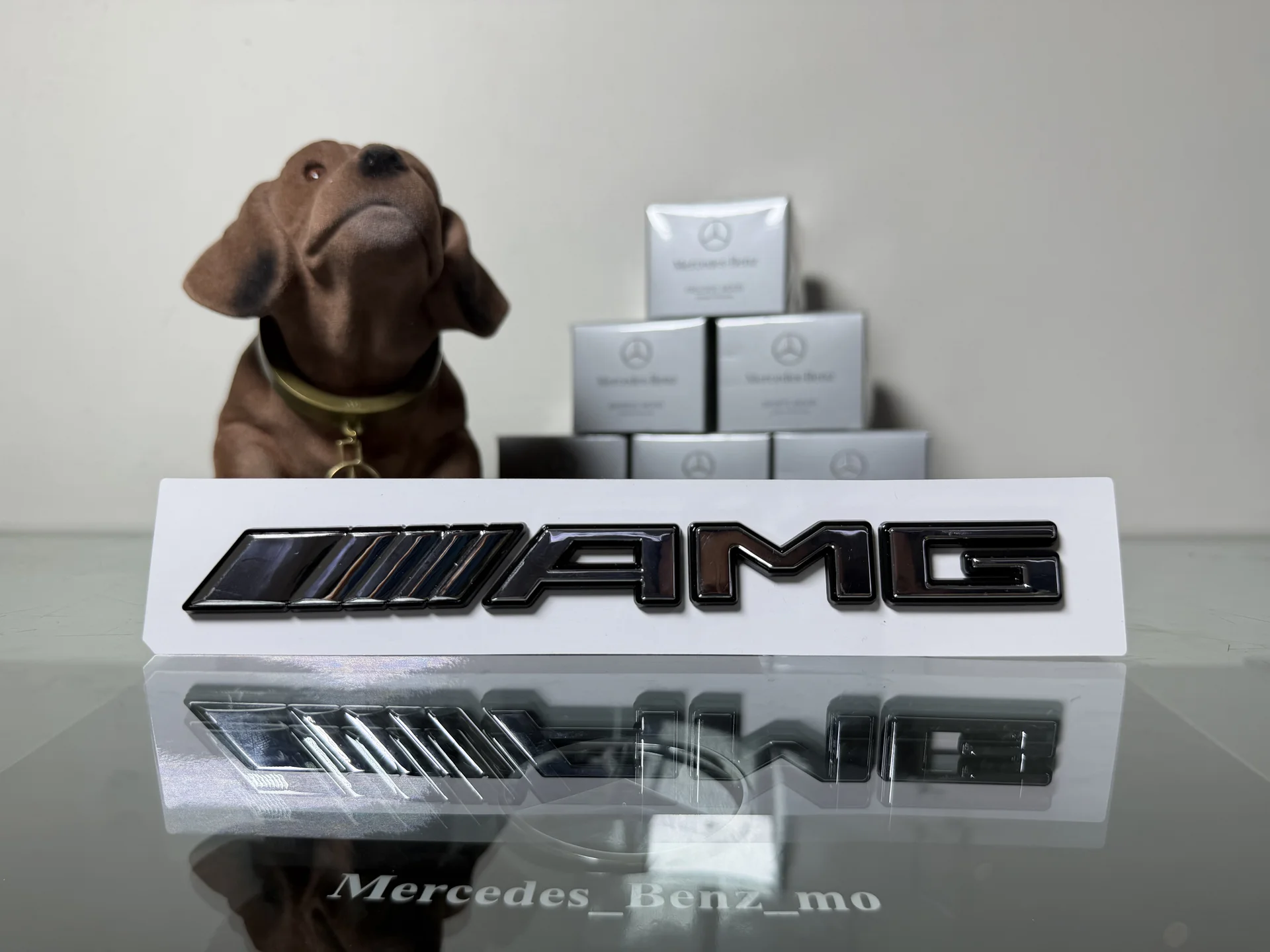 шильдик AMG Mercedes Benz на крышку багажника - миниатюра 5