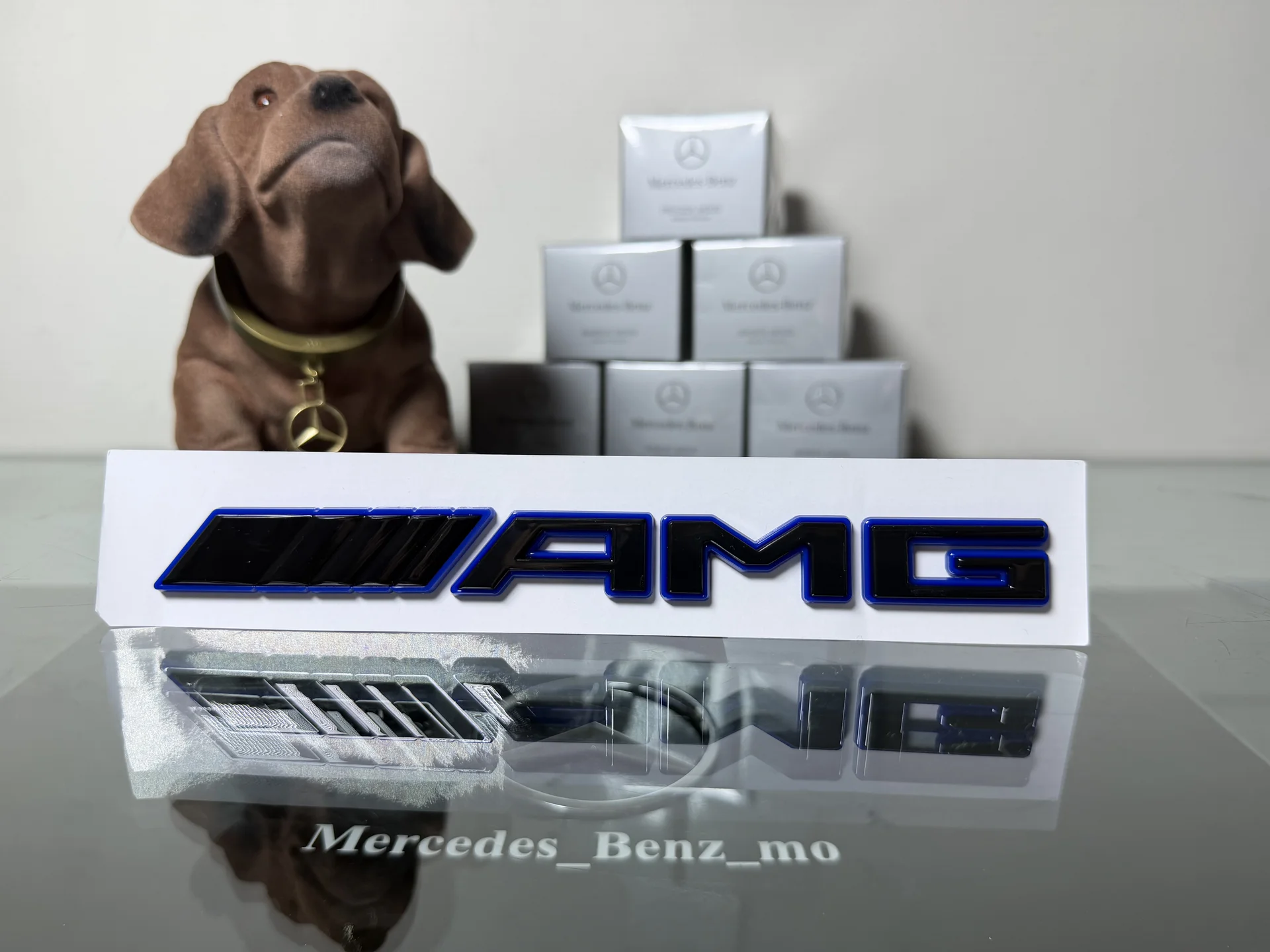 шильдик AMG Mercedes Benz на крышку багажника - миниатюра 6