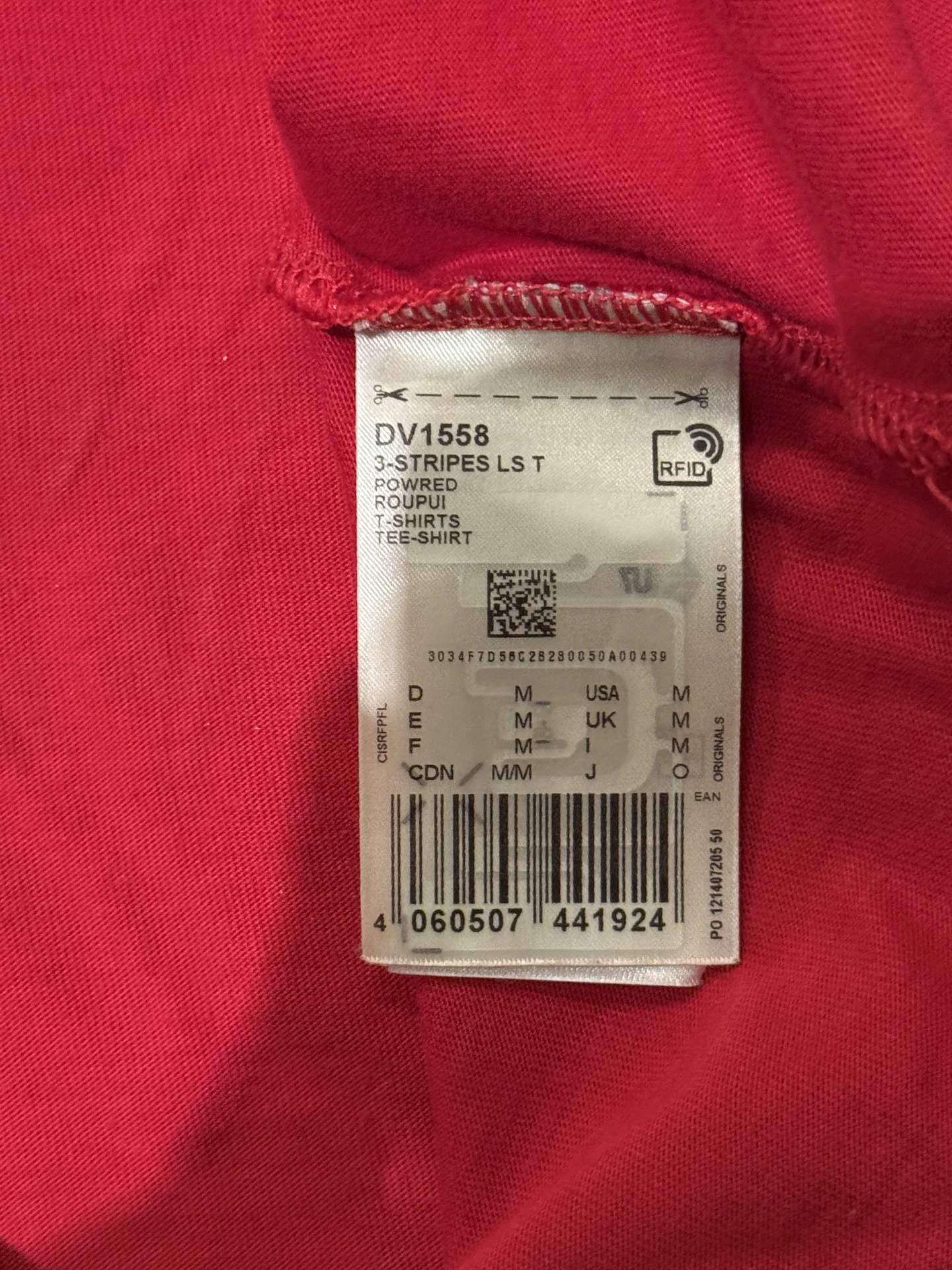 Лонгслив Adidas оригинал - миниатюра 2