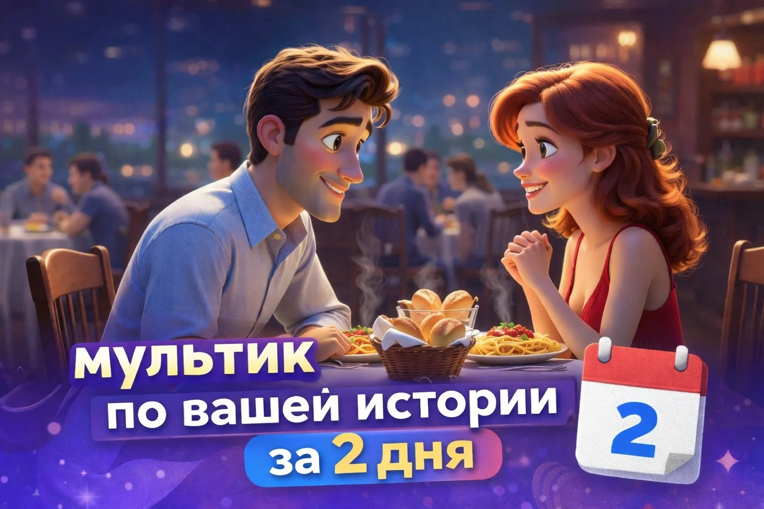 Мультфильм по вашей истории—love story/предложение - изображение 1