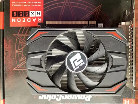 Видеокарта RX550 4GB