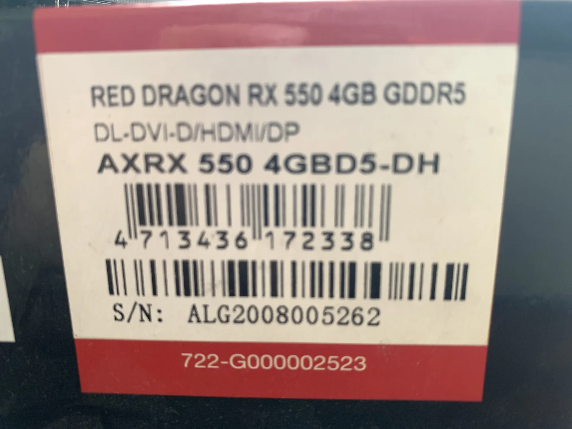Видеокарта RX550 4GB - миниатюра 4
