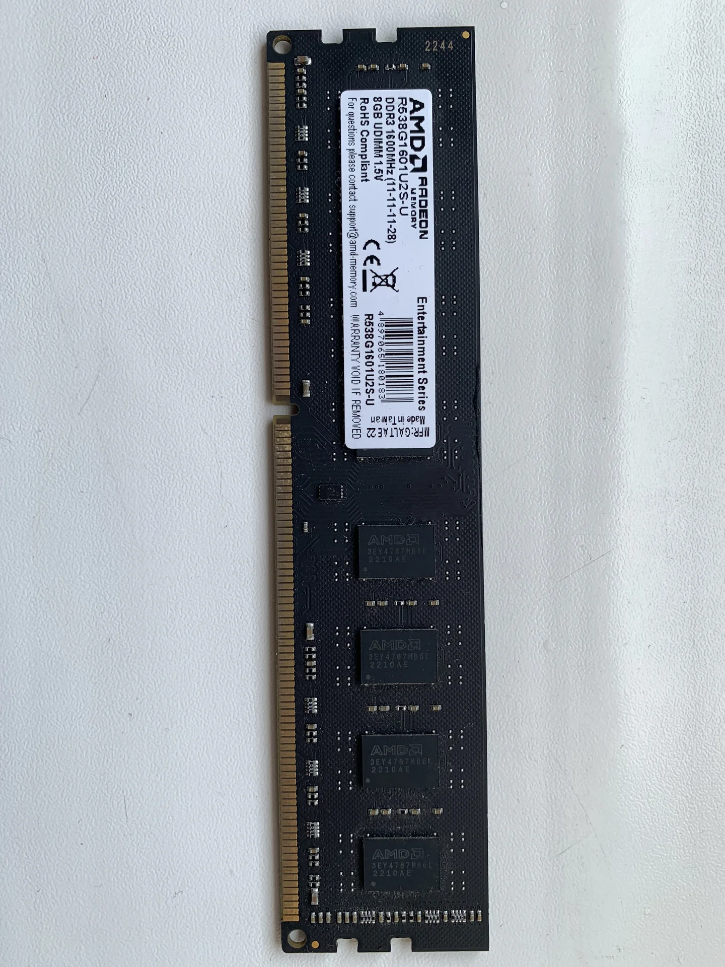 оперативная память DDR3 8GB AMD - миниатюра 2