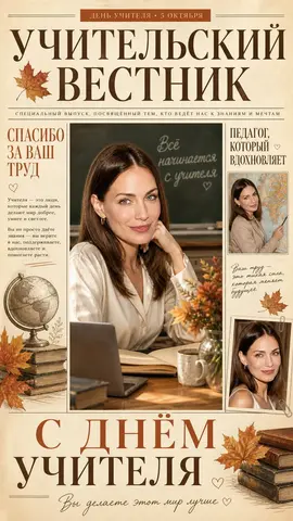 Открытки ко дню учителя/воспитателя