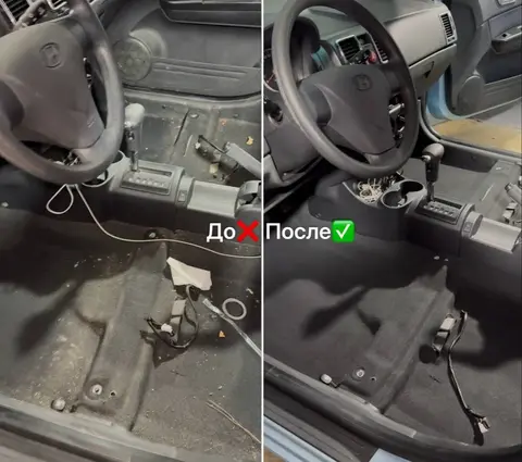 Химчистка салона автомобиля