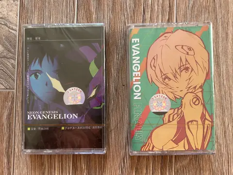 Аудиокассеты Евангелион (evangelion) EVA-1 и EVA-2