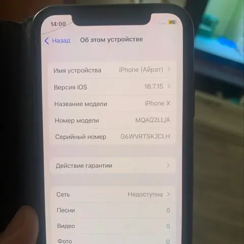 iPhone X