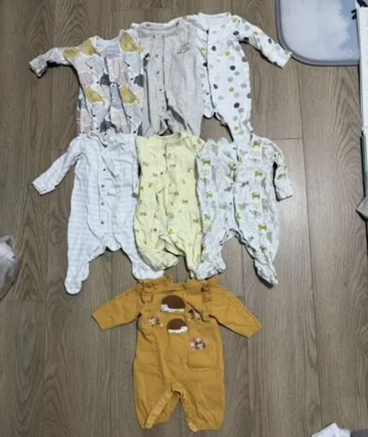 Слипы комбинезоны mothercare 1-3 месяца 66 см - изображение 1