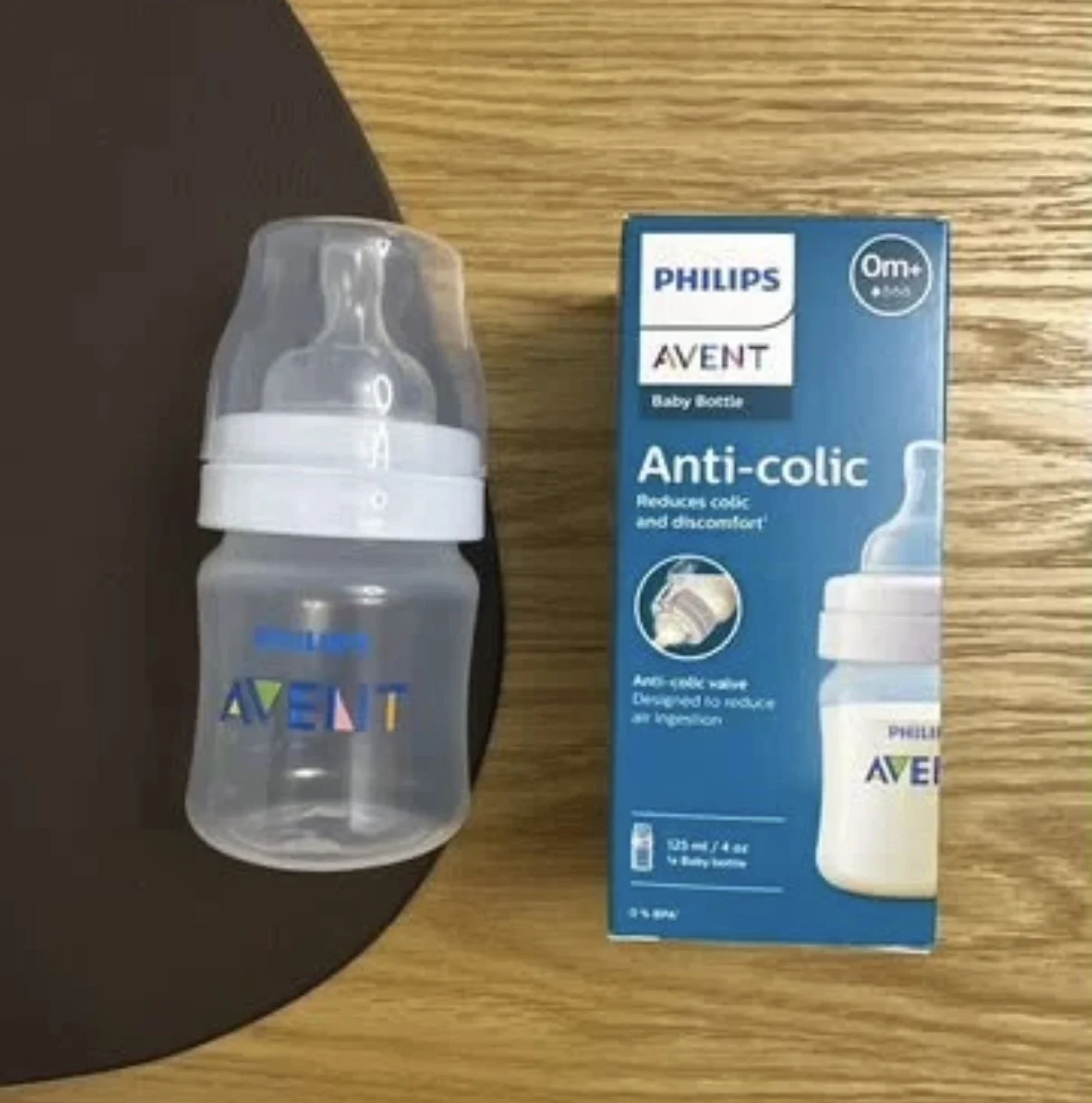 Бутылочка  avent 125 мл anti-colic philips 0m+