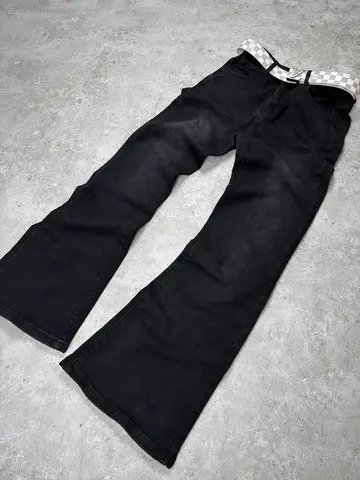 Черные джинсы y2k rick owens type