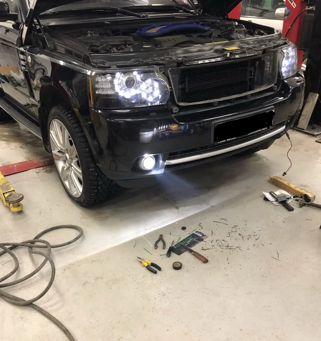 Лазерные Bi-led противотуманки для Land Rover - миниатюра 5