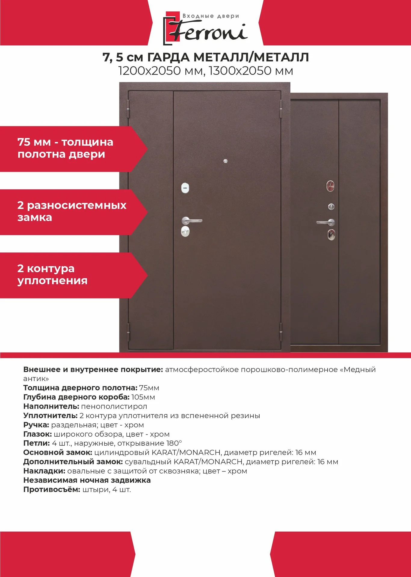 Двери входные - миниатюра 22