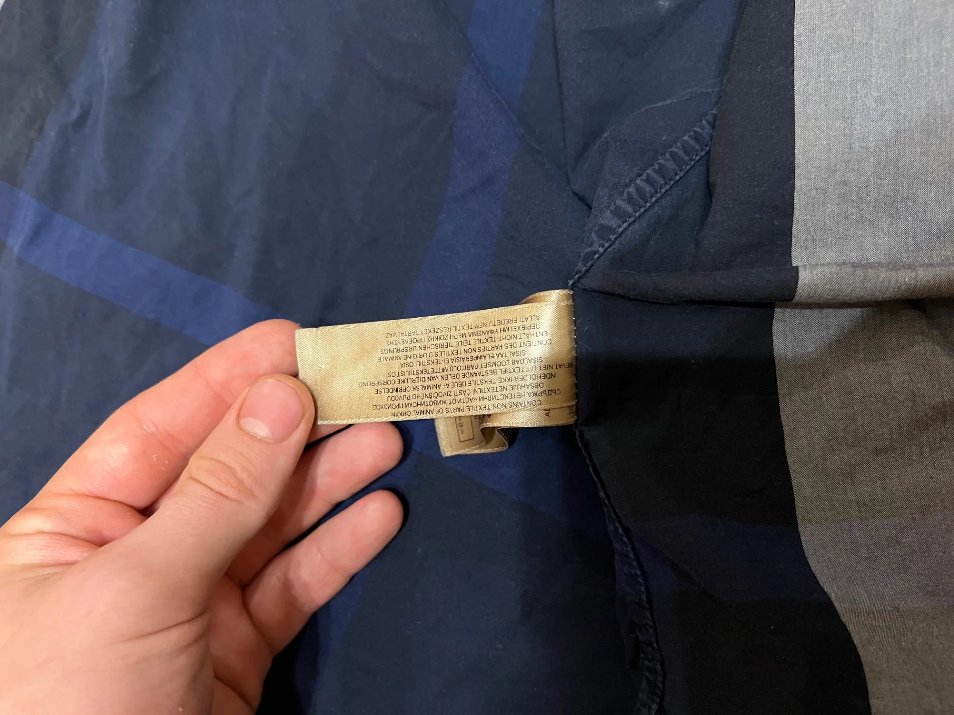 Рубашка Burberry Оригинал - миниатюра 6
