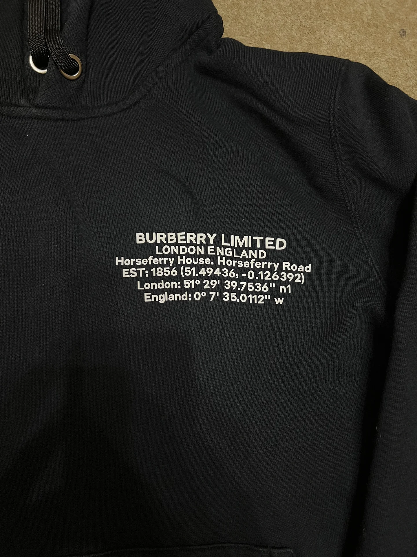 Худи Burberry Оригинал - миниатюра 2