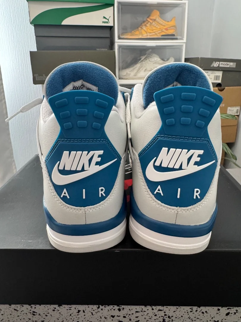 Jordan 4 "military blue" - миниатюра 3