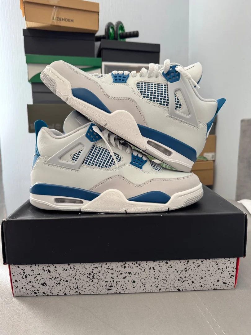Jordan 4 "military blue" - миниатюра 4