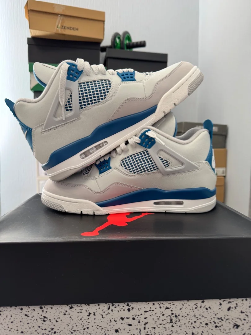 Jordan 4 "military blue" - миниатюра 5