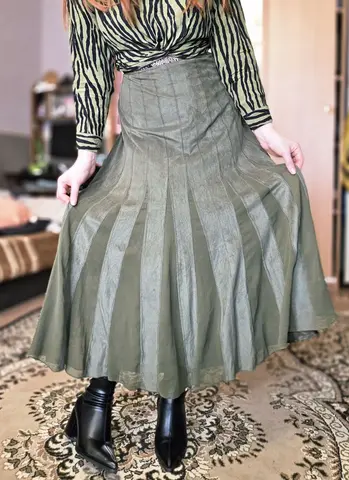 Юбка замшевая Marks Spencer Per Una 48 L Y2K