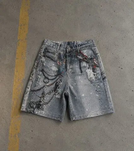 Шорты Acne Studios y2k type