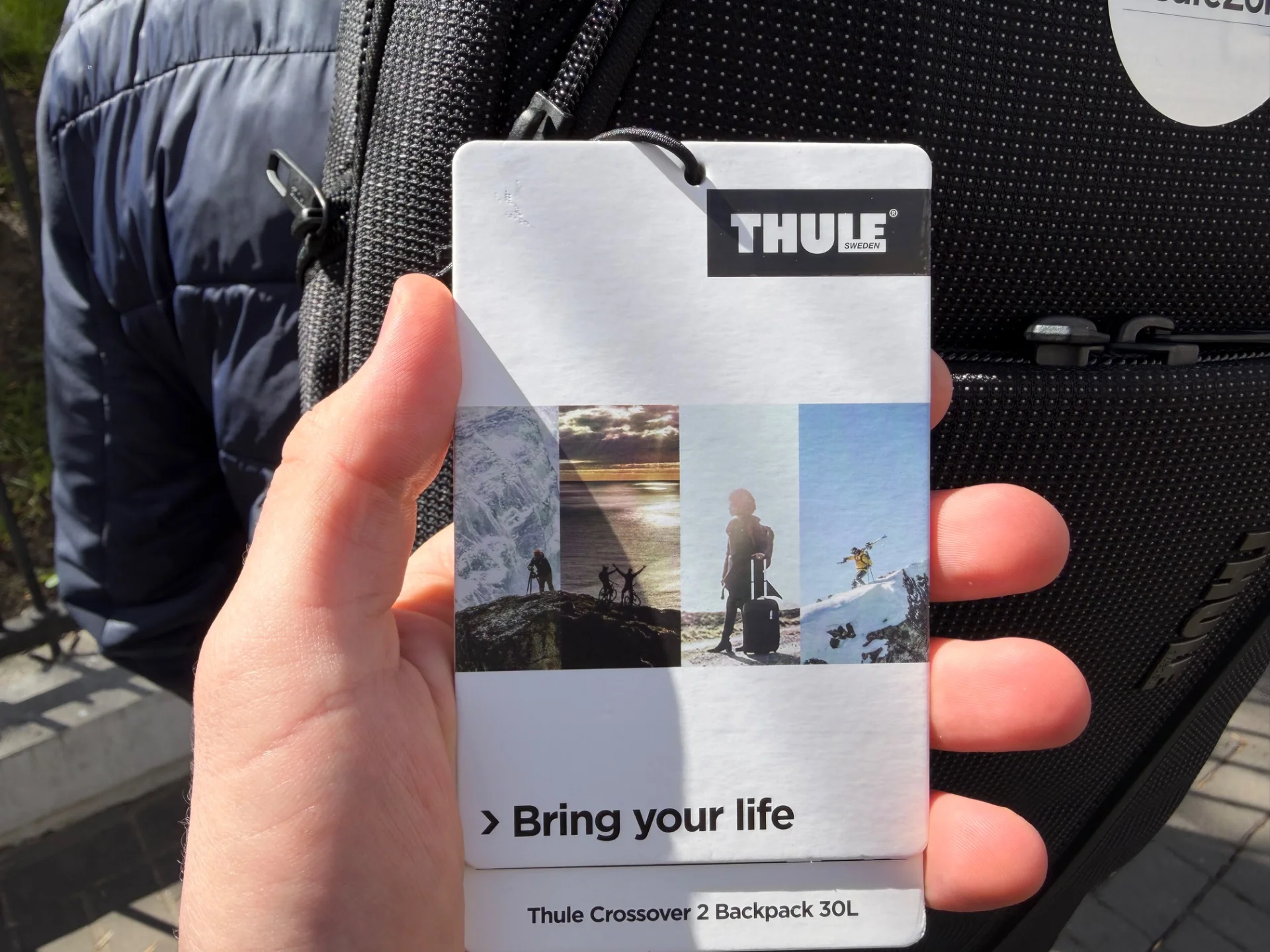 Рюкзак Thule Crossover 30L Black - миниатюра 2