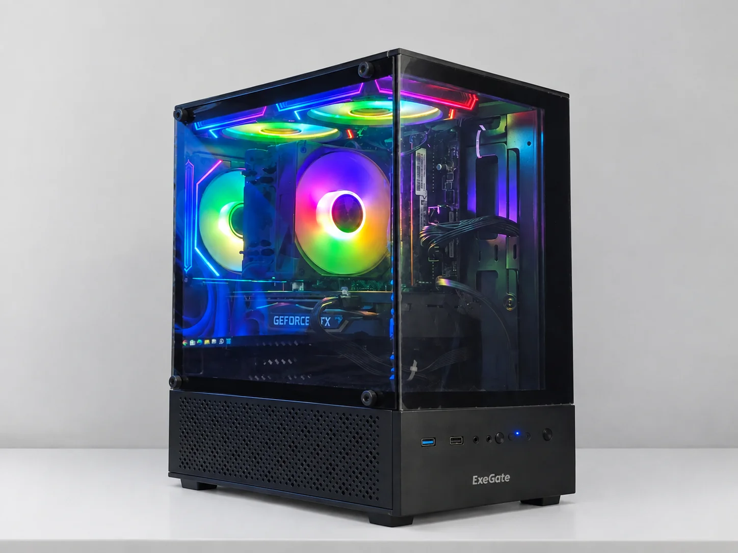 Игровой пк Ryzen 5 2600/ GTX 1660 Super/16GB ddr4 - изображение 1