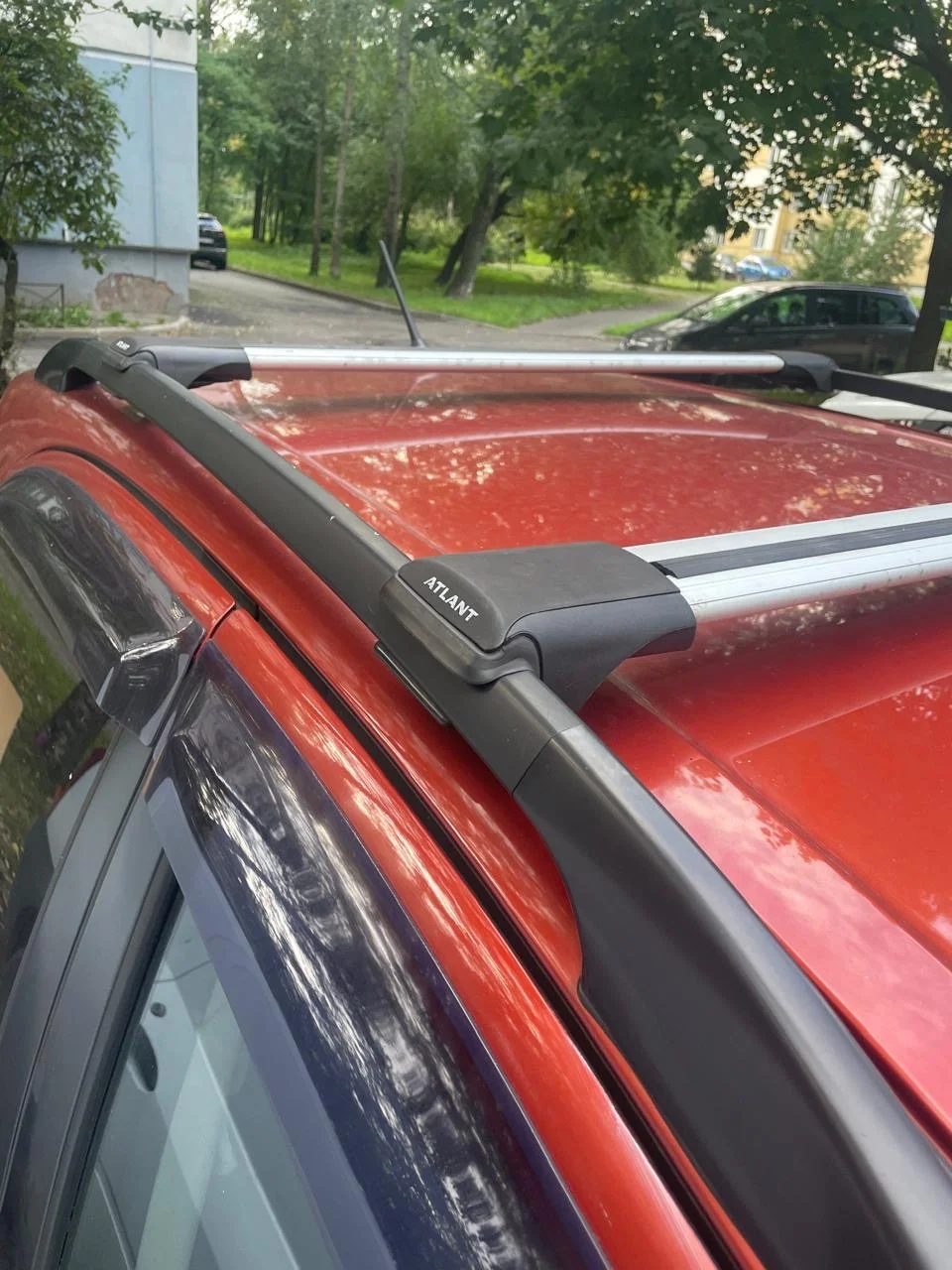 Багажник на рейлинги Suzuki SX4 - миниатюра 5
