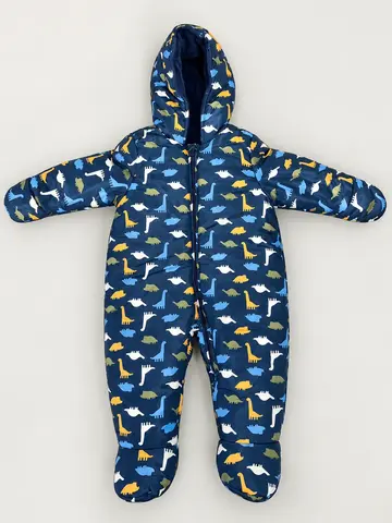 Зимний комбинезон Mothercare 74–80 см, динозавры